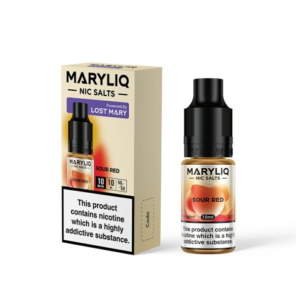 MARYLIQ E-Liquid 10ml - Sour Red
