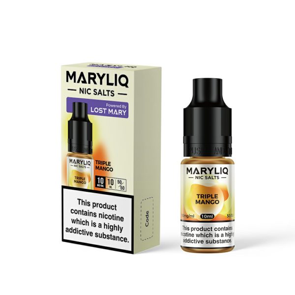 MARYLIQ E-Liquid 10ml - Triple Mango